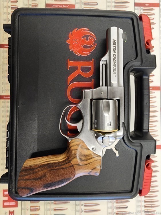 Ruger GP100 Match Champion 1754 01754 new 357 mag no cc fees-img-1