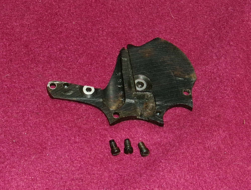 S&W 49 JFRAME 38 SPECIAL SIDEPLATE & SCREWS ASSEMBLY-img-1