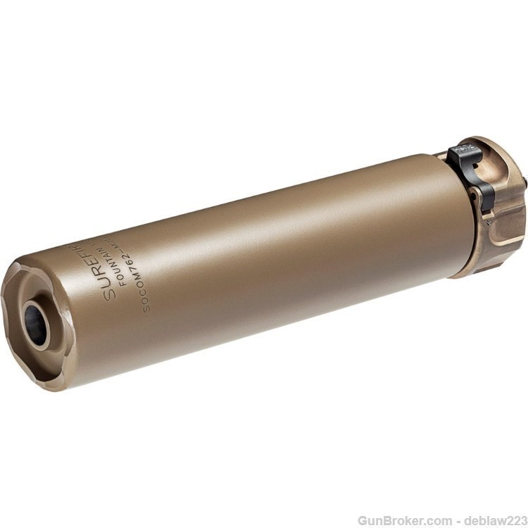 Surefire SOCOM762-MINI2-DE Suppressor LayAway Option Silencer Mini FDE-img-2