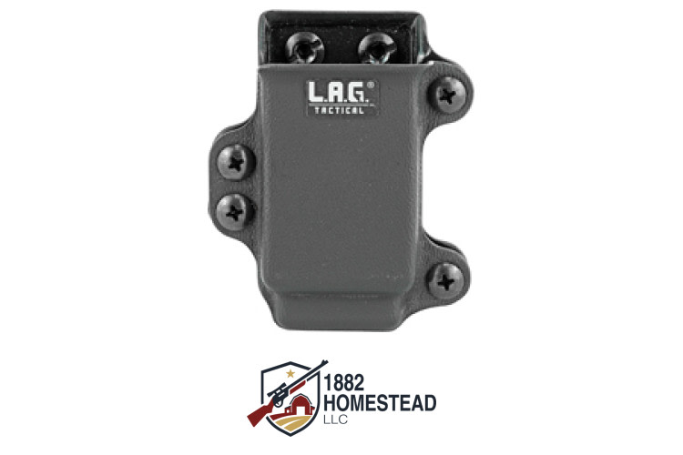 LAG Tactical SPMC Single Pistol Magazine Carrier - Black-img-0