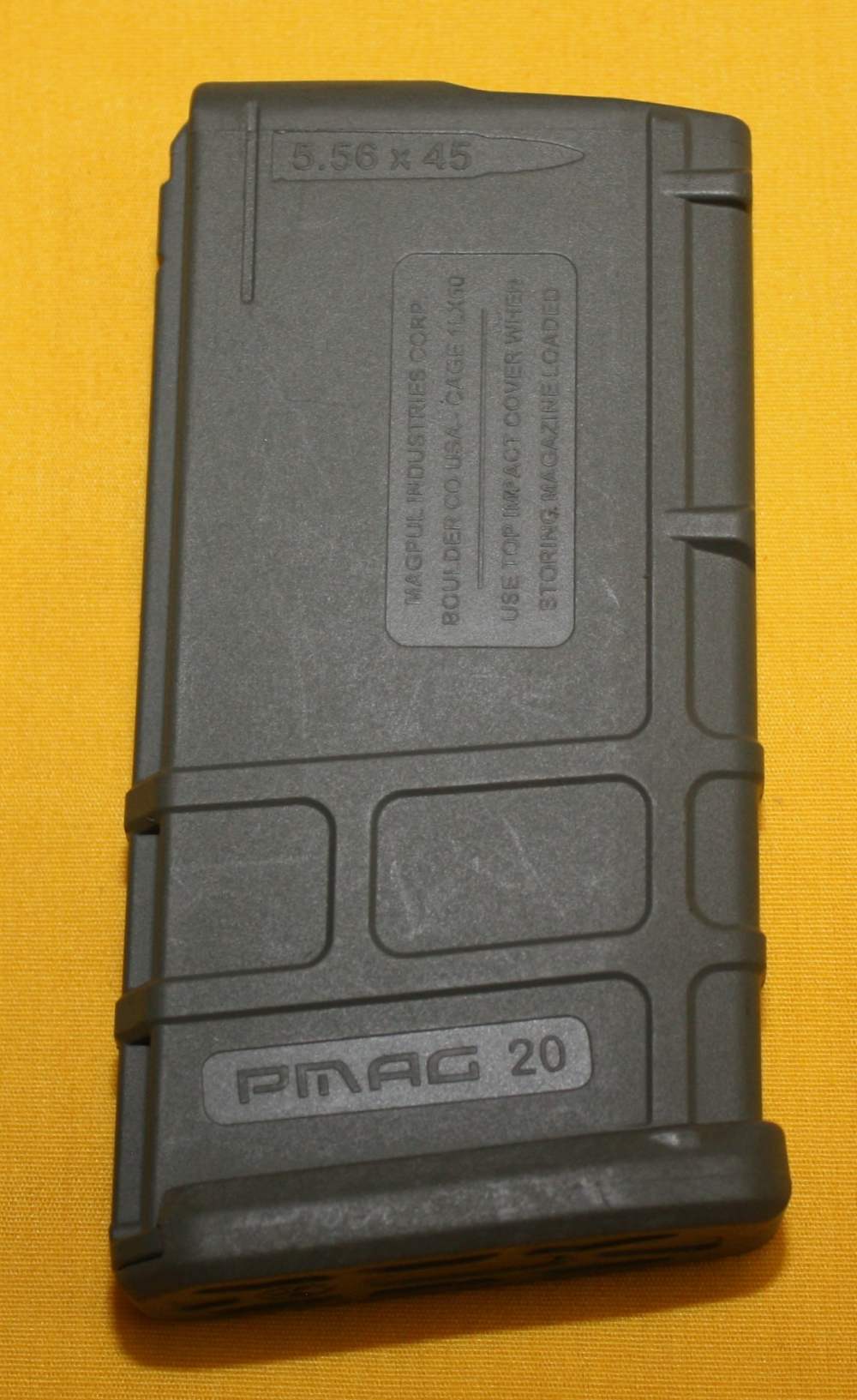 Magpul Pmag P20 AR-15 5.56 20rd AR15 Straight mag FOL Magazine Foliage Grn-img-2