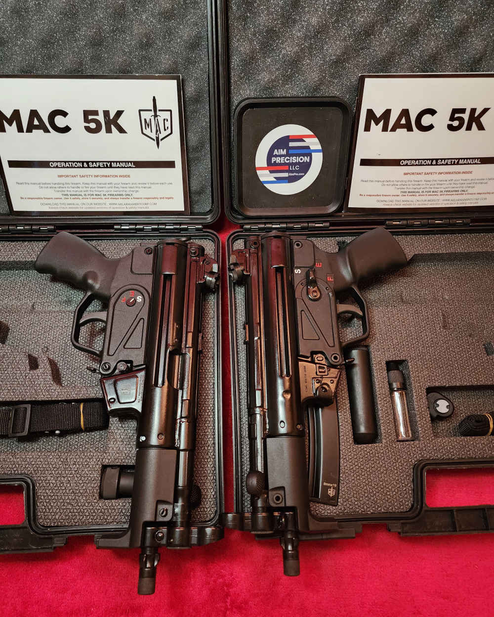  Military Armament Corp MAC 5K  PAIR-CONSECUTIVE SERIAL#'S 9MM 5.8" 30+1 BL-img-3