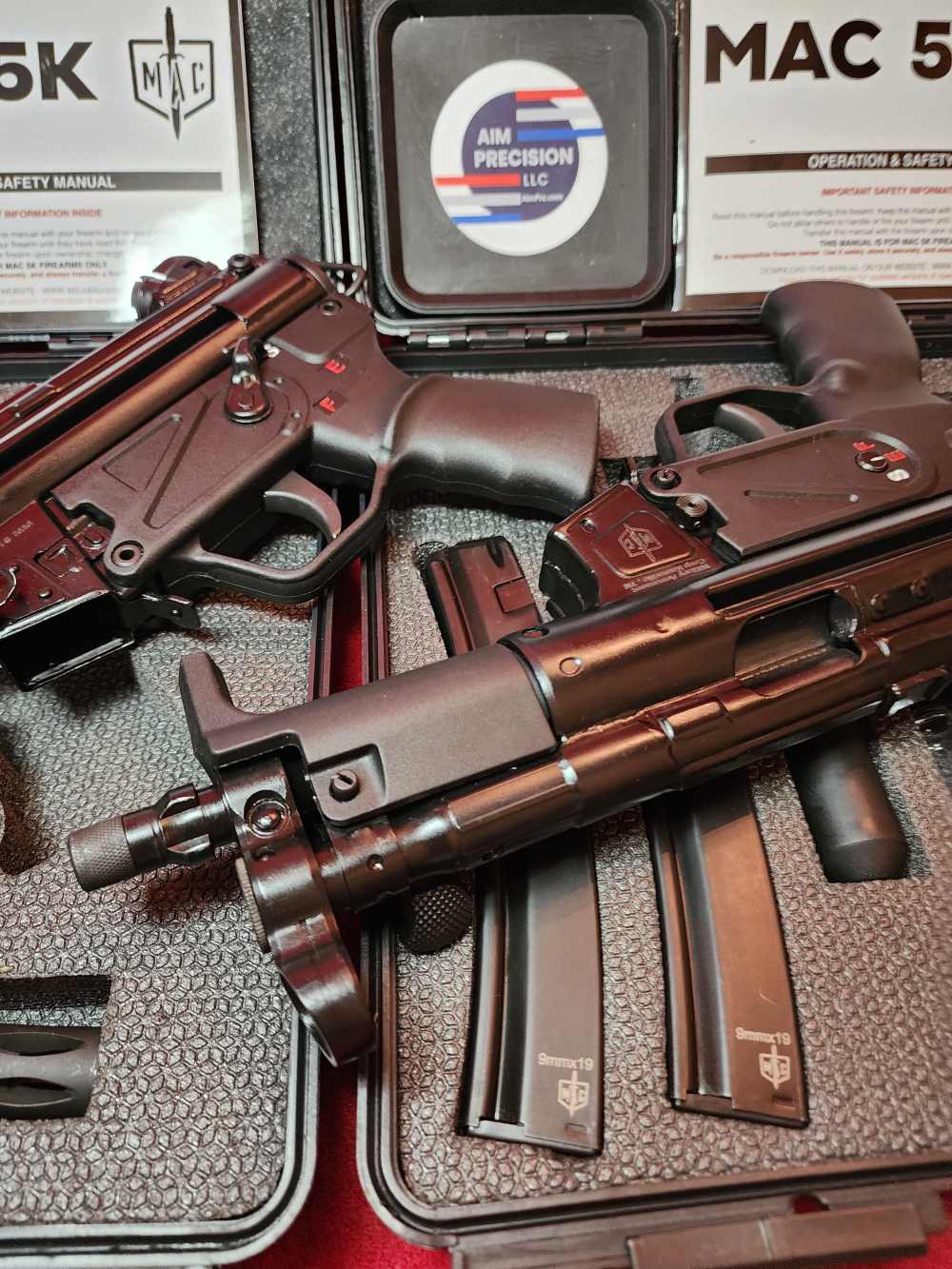  Military Armament Corp MAC 5K  PAIR-CONSECUTIVE SERIAL#'S 9MM 5.8" 30+1 BL-img-8
