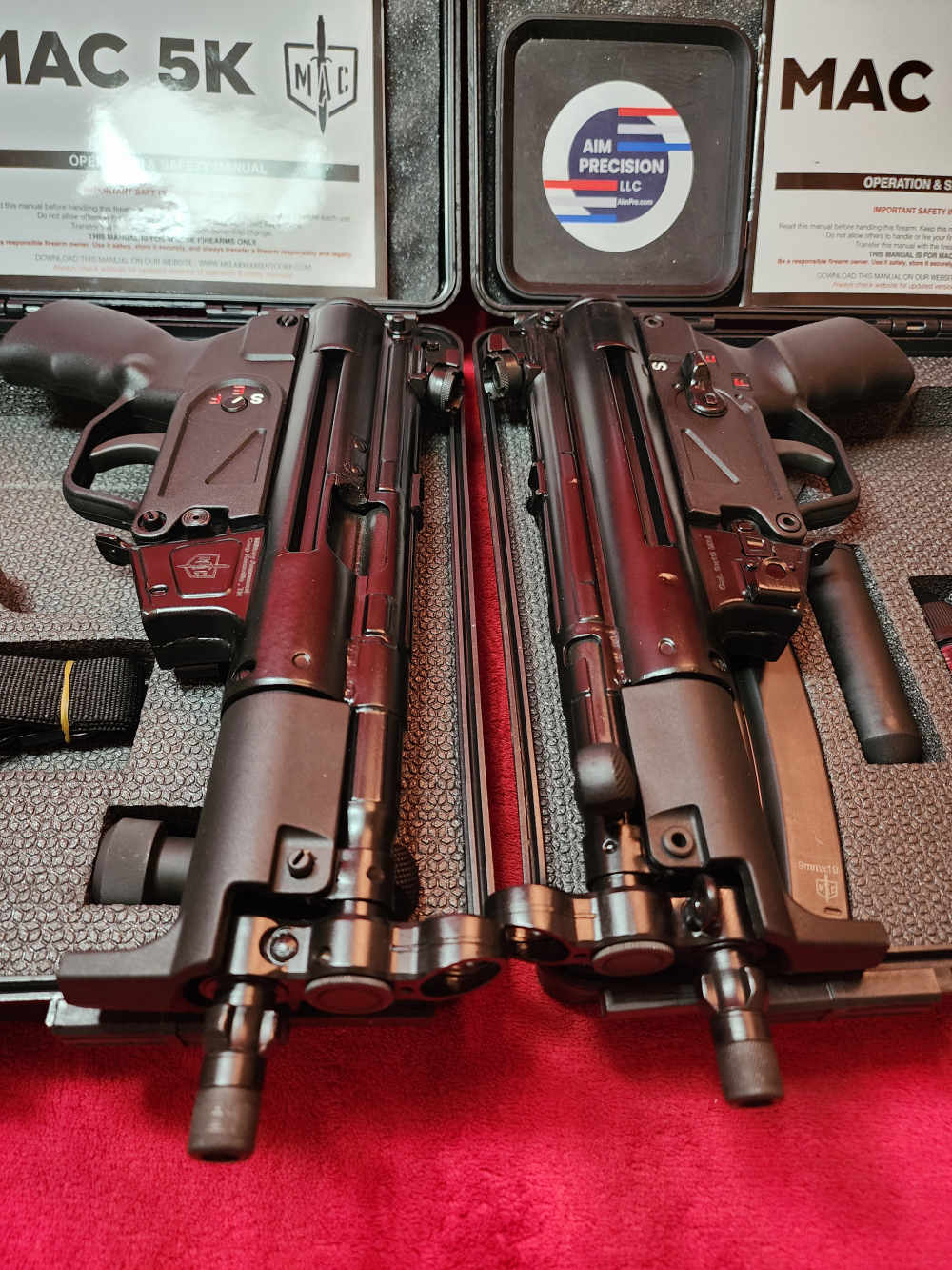  Military Armament Corp MAC 5K  PAIR-CONSECUTIVE SERIAL#'S 9MM 5.8" 30+1 BL-img-4