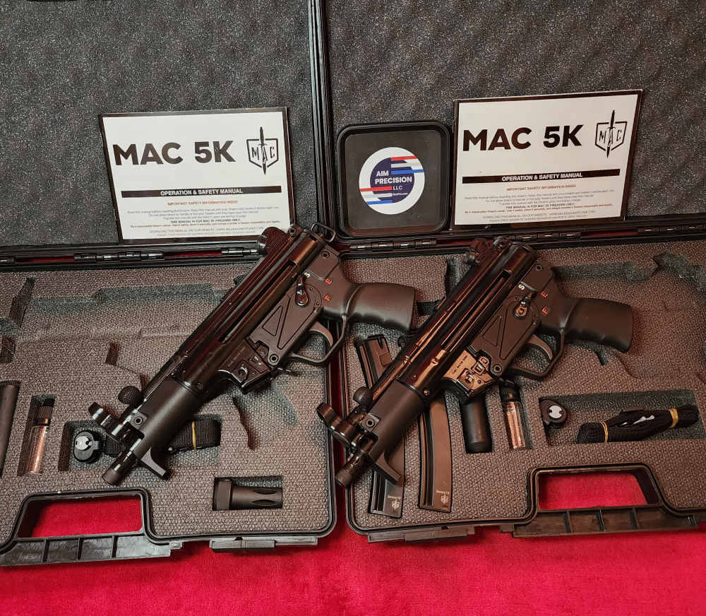  Military Armament Corp MAC 5K  PAIR-CONSECUTIVE SERIAL#'S 9MM 5.8" 30+1 BL-img-5