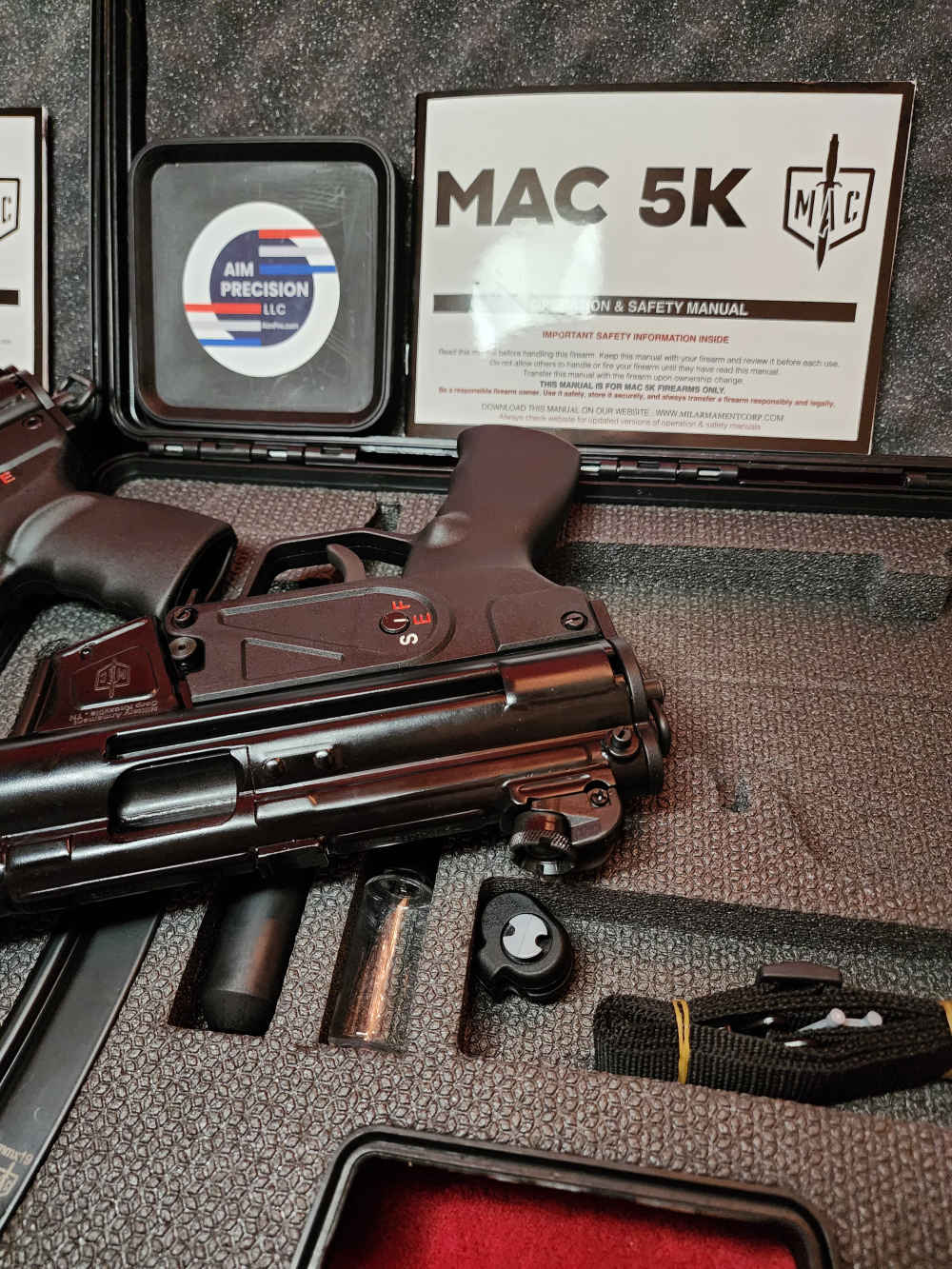  Military Armament Corp MAC 5K  PAIR-CONSECUTIVE SERIAL#'S 9MM 5.8" 30+1 BL-img-9