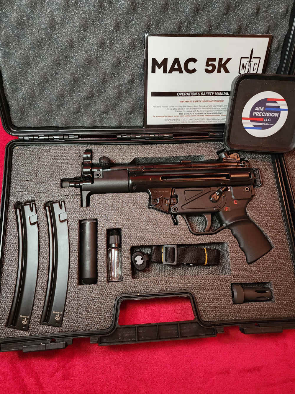  Military Armament Corp MAC 5K  PAIR-CONSECUTIVE SERIAL#'S 9MM 5.8" 30+1 BL-img-11