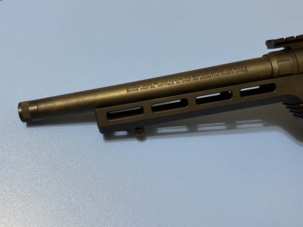 Savage 110 Pistol 350LEG 10.5" 10+1 Matte Black Factory New SKU:57799-img-2