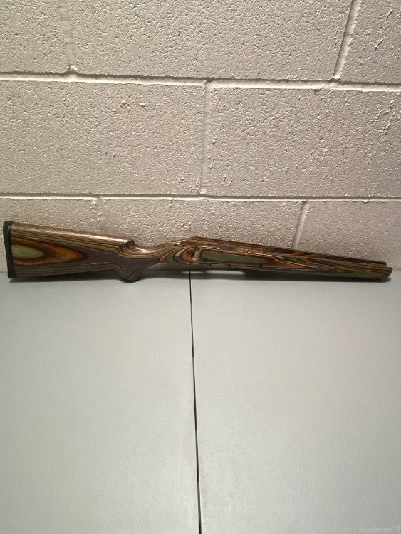 Boyd’s zombie green laminated rifle stock (LIKE NEW!)-img-1