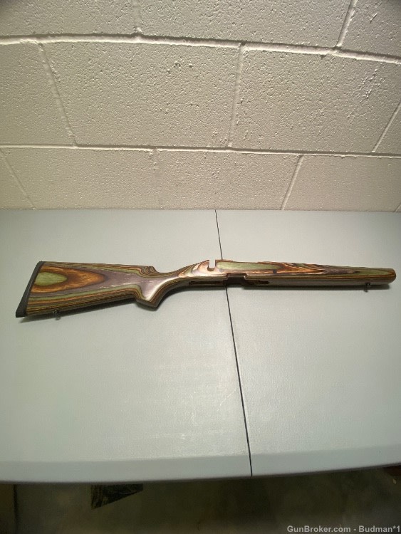 Boyd’s zombie green laminated rifle stock (LIKE NEW!)-img-2