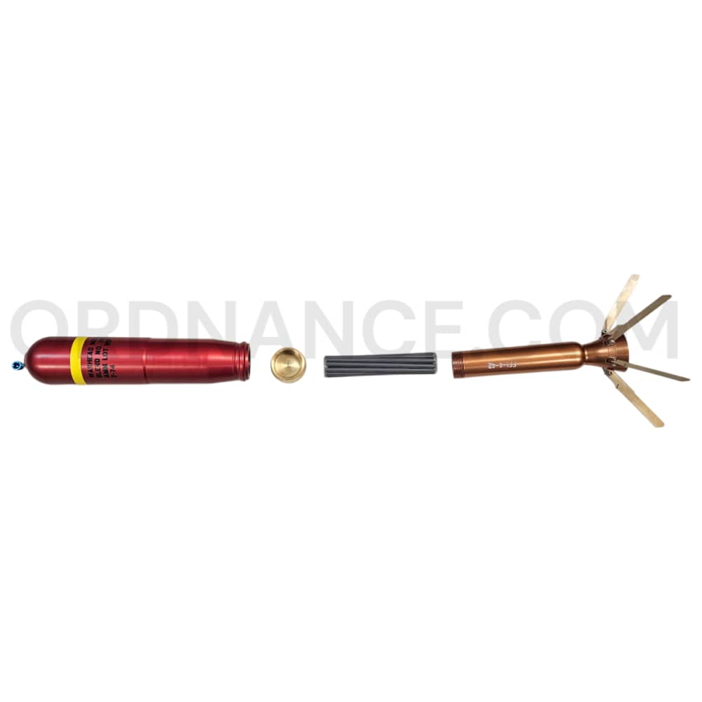 inert empty 66mm M74 TEA rocket M202 FLASH Launcher LAW flame thrower -img-6