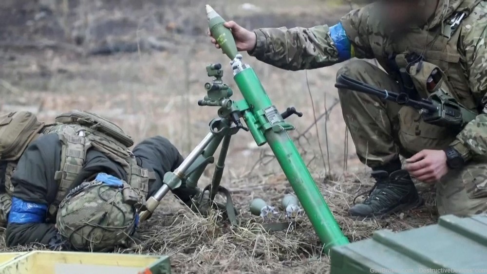 60mm WW2-Modern Era M57 Yugoslavian Live Fire Mortar Kit-img-19
