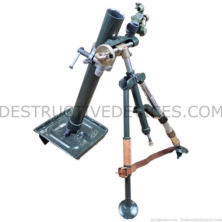 60mm WW2-Modern Era M57 Yugoslavian Live Fire Mortar Kit-img-4