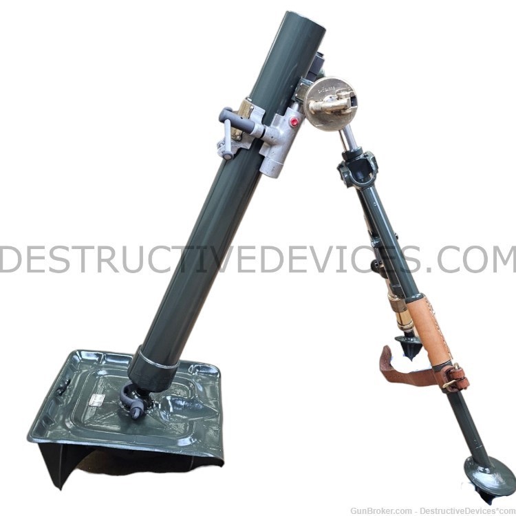 60mm WW2-Modern Era M57 Yugoslavian Live Fire Mortar Kit-img-3