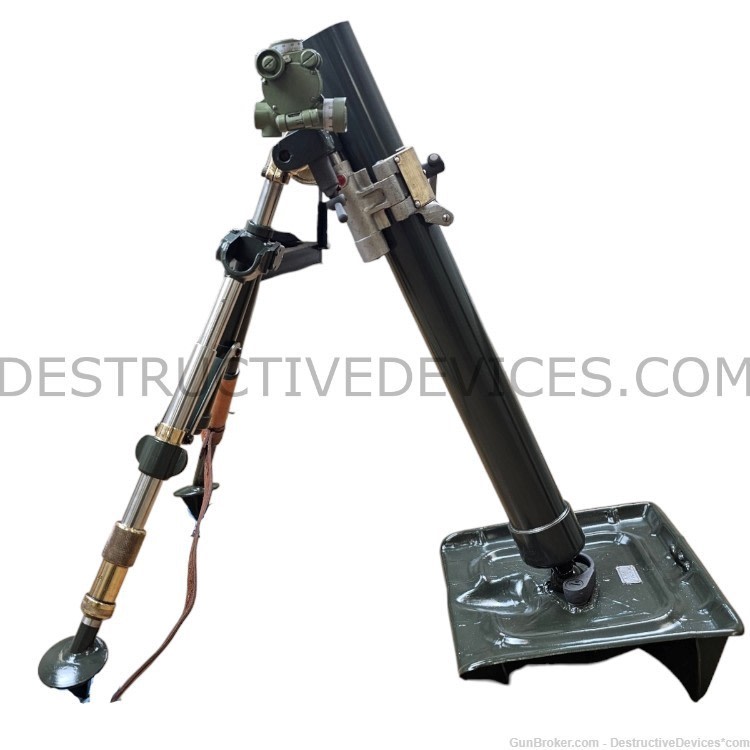 60mm WW2-Modern Era M57 Yugoslavian Live Fire Mortar Kit-img-1