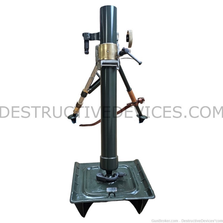 60mm WW2-Modern Era M57 Yugoslavian Live Fire Mortar Kit-img-2