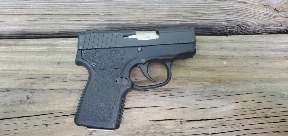 Great condition Kahr P380 Black, 2 holsters, plus box and papers-img-3