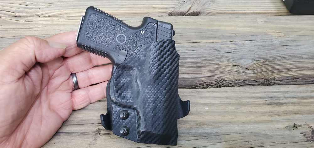 Great condition Kahr P380 Black, 2 holsters, plus box and papers-img-8