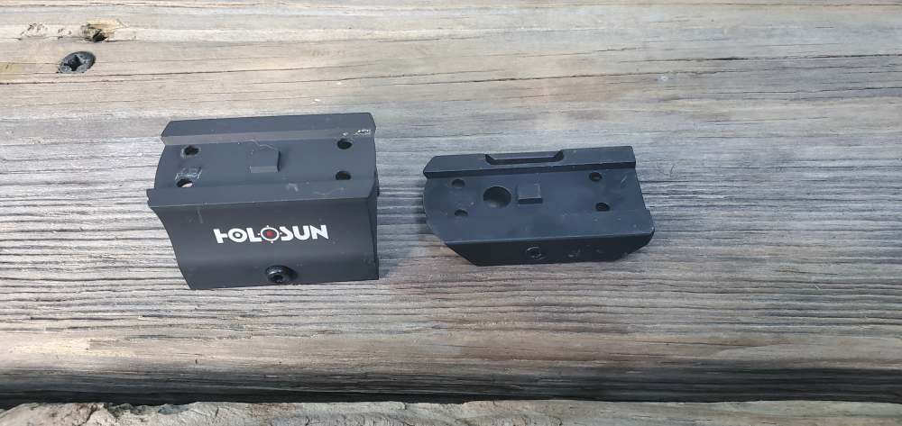 Holosun picatiny rail mount for the Aimpoint style red dot-img-0