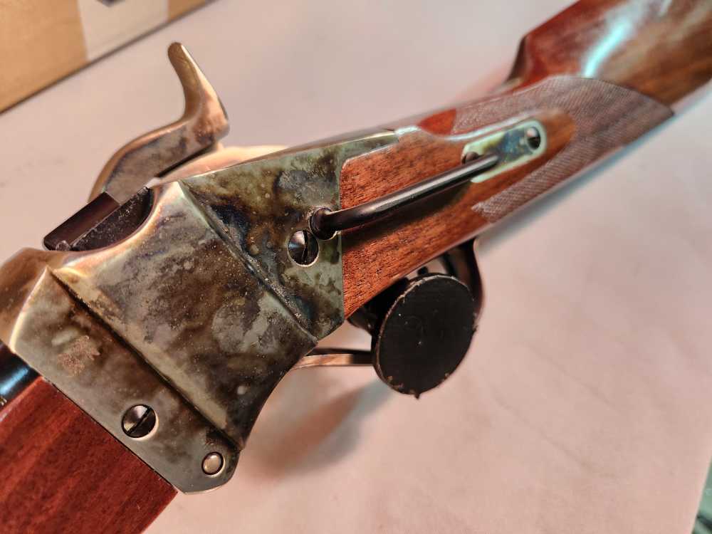UBERTI 1874 SHARPS DOWN UNDER RIFLE 45-70GOV NEW! NO CC FEES!-img-11