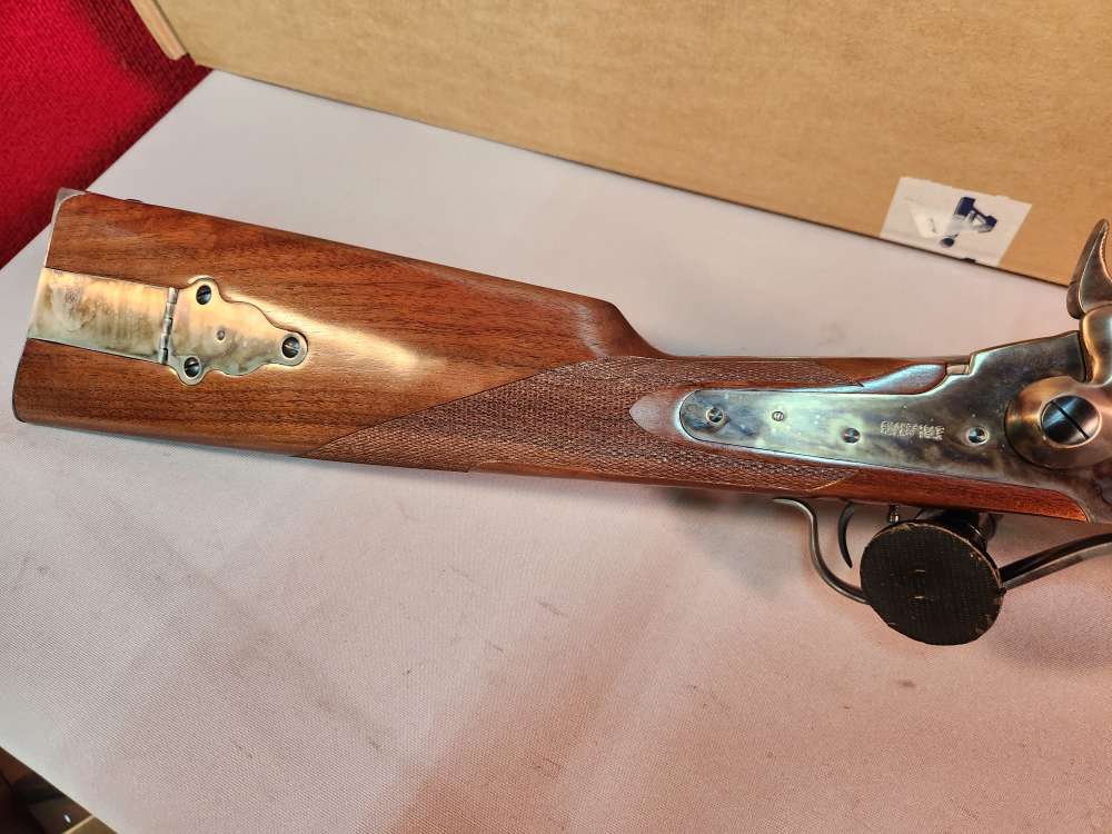 UBERTI 1874 SHARPS DOWN UNDER RIFLE 45-70GOV NEW! NO CC FEES!-img-2