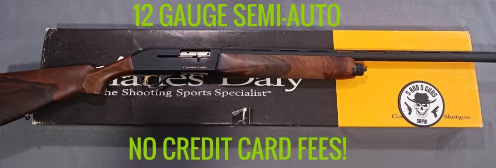 CHARLES DALY SUPERIOR HUNTER 12 GAUGE 28" 3" SEMI AUTO SHOTGUN USED-img-0