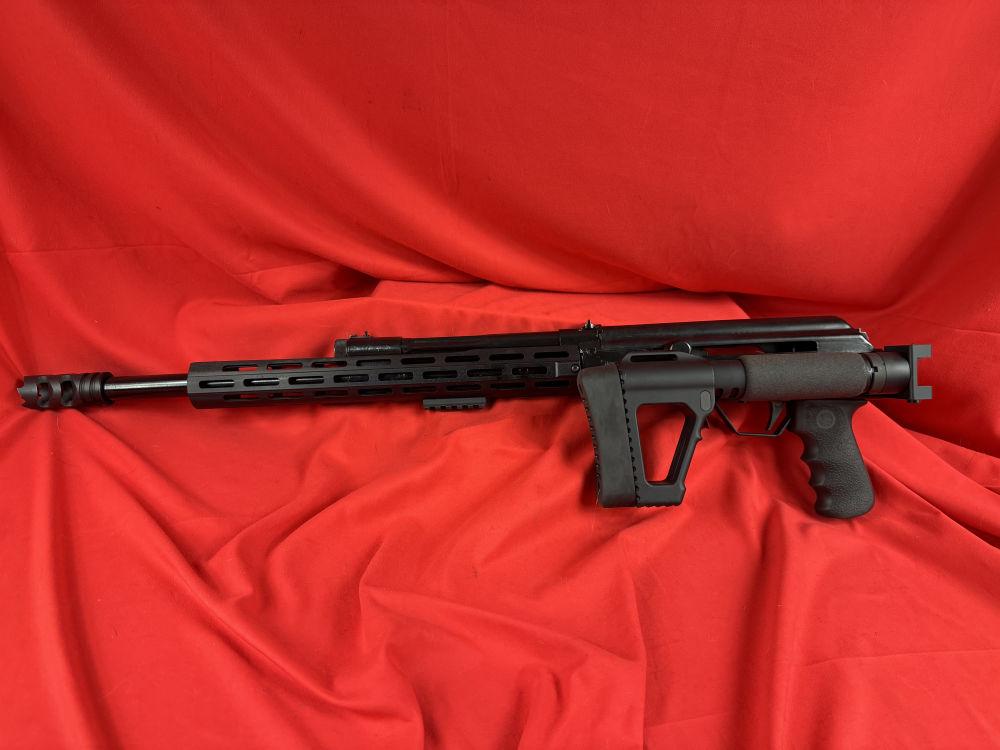 IZ-109 Saiga-12  Left/Right side Charge Handle, port work Folding Stock-img-7