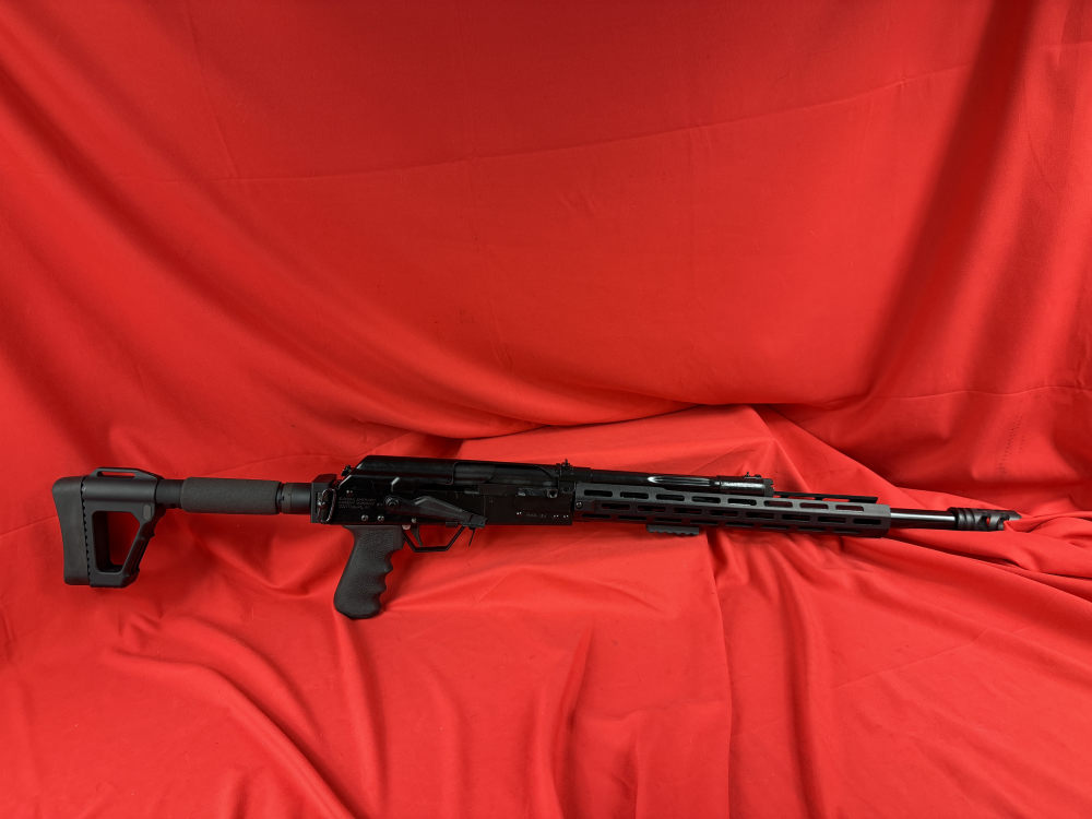  IZ-109 Saiga-12  Left/Right side Charge Handle, port work Folding Stock-img-0