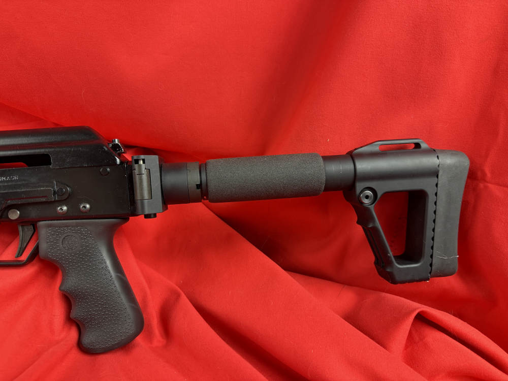  IZ-109 Saiga-12  Left/Right side Charge Handle, port work Folding Stock-img-5