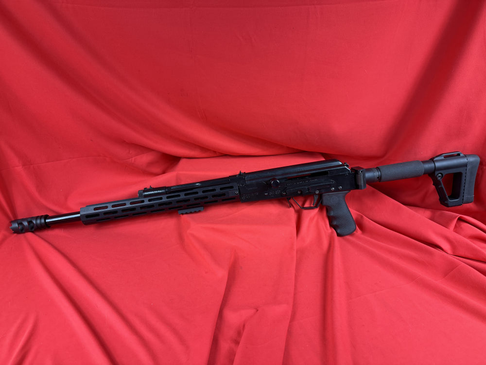  IZ-109 Saiga-12  Left/Right side Charge Handle, port work Folding Stock-img-1