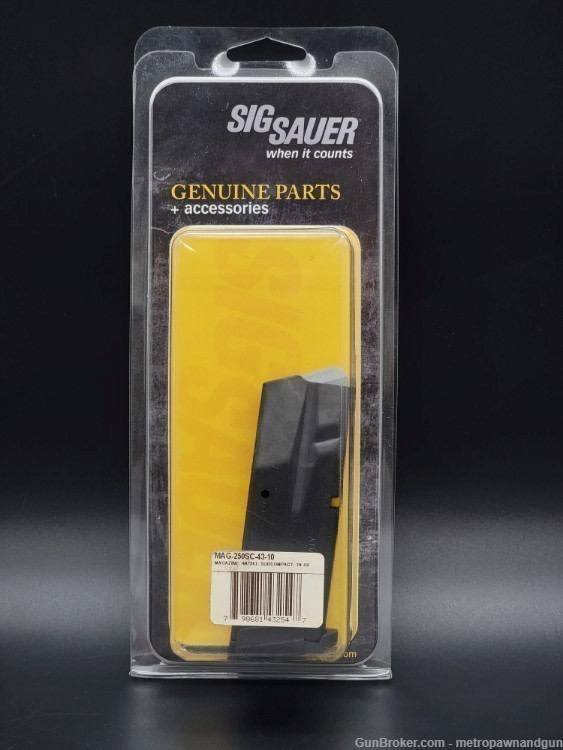 Sig Sauer P250/320 SC 40S&W - 357 SIG 10rd Magazine-img-0