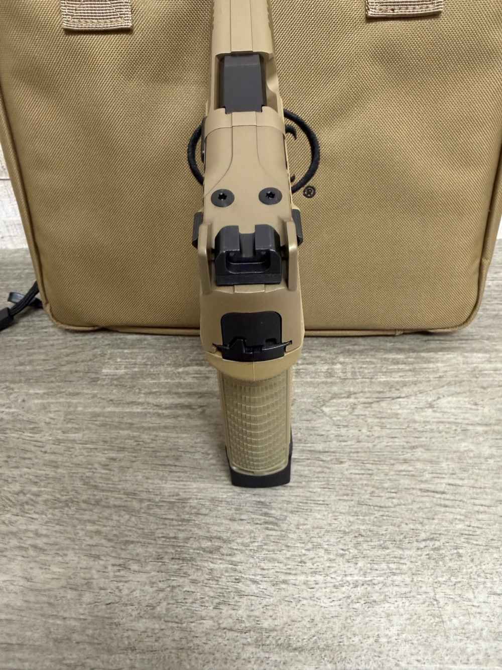 FNH FN HERSTAL 545 TACTICAL FDE FLAT DARK EARTH 45 ACP THREADED 66-101384 -img-5
