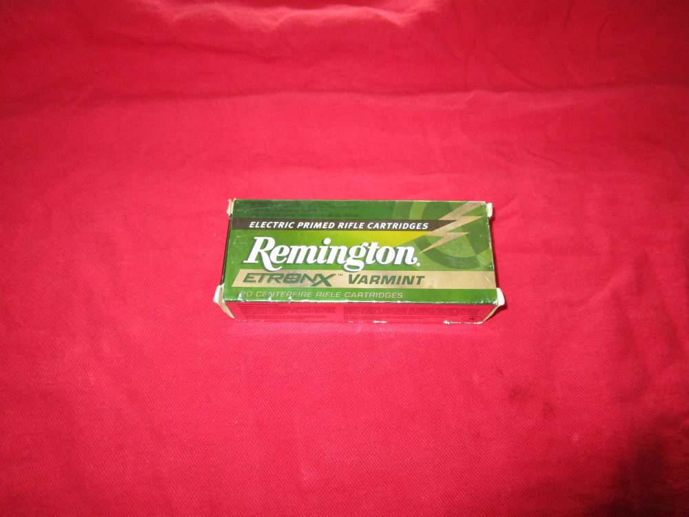 Remington ETRONX Varmint, Electric primed rifle cartridge 22-250Rem-img-1