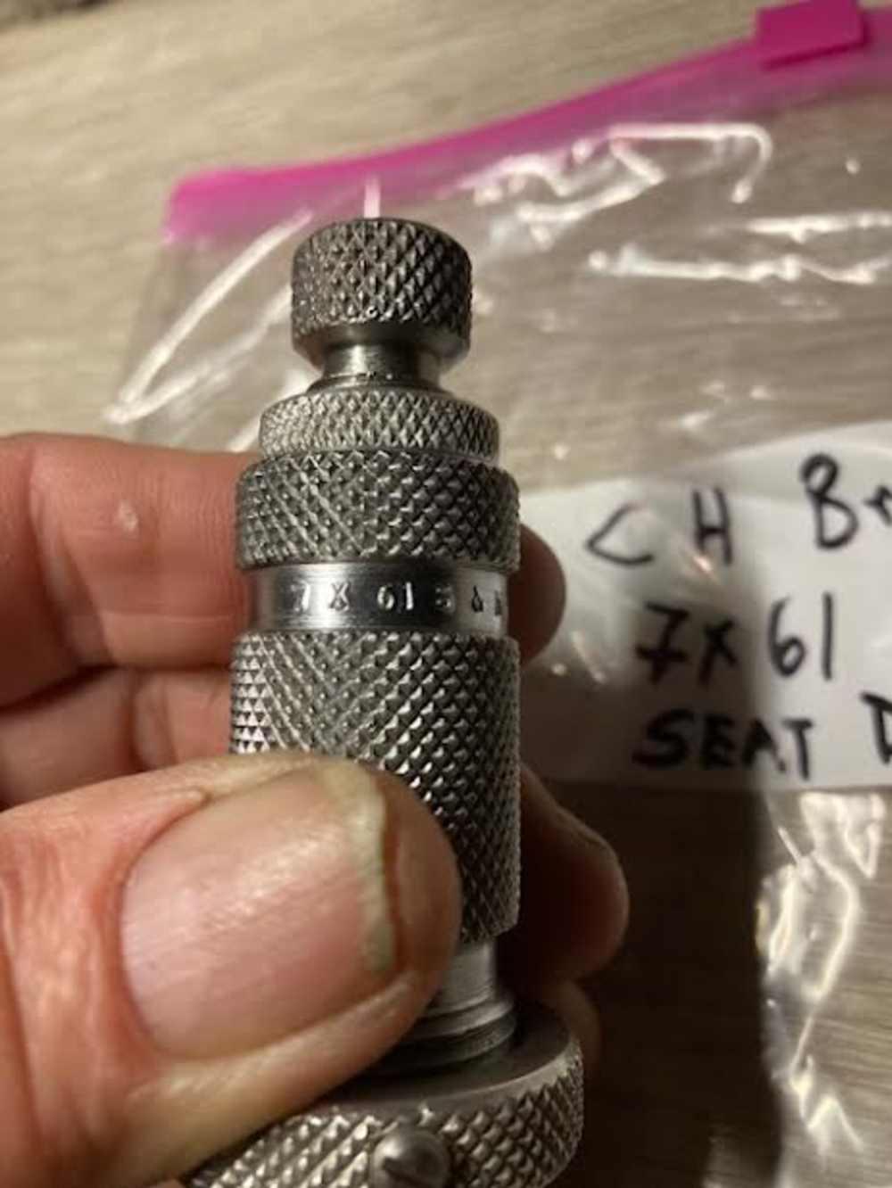 CH brand 7X61 S&H seating die used good shape-img-1