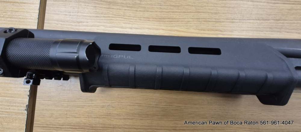 MOSSBERG 590S TACTICAL 12 GA 18" BRL, ATI ADJUSTABLE STOCK LIGHT SIGHT RAIL-img-14