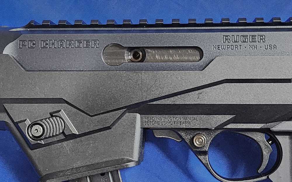 RUGER PC CHARGER 9MM 6.5" THREADED - IN BOX W/ EXTRAS - EXCELLENT-img-6