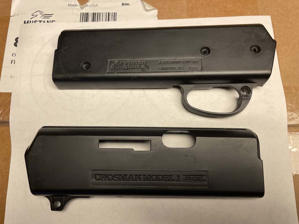 CROSMAN MODEL 1 RECEIVER (PART ONLY ) N.O.S-img-0