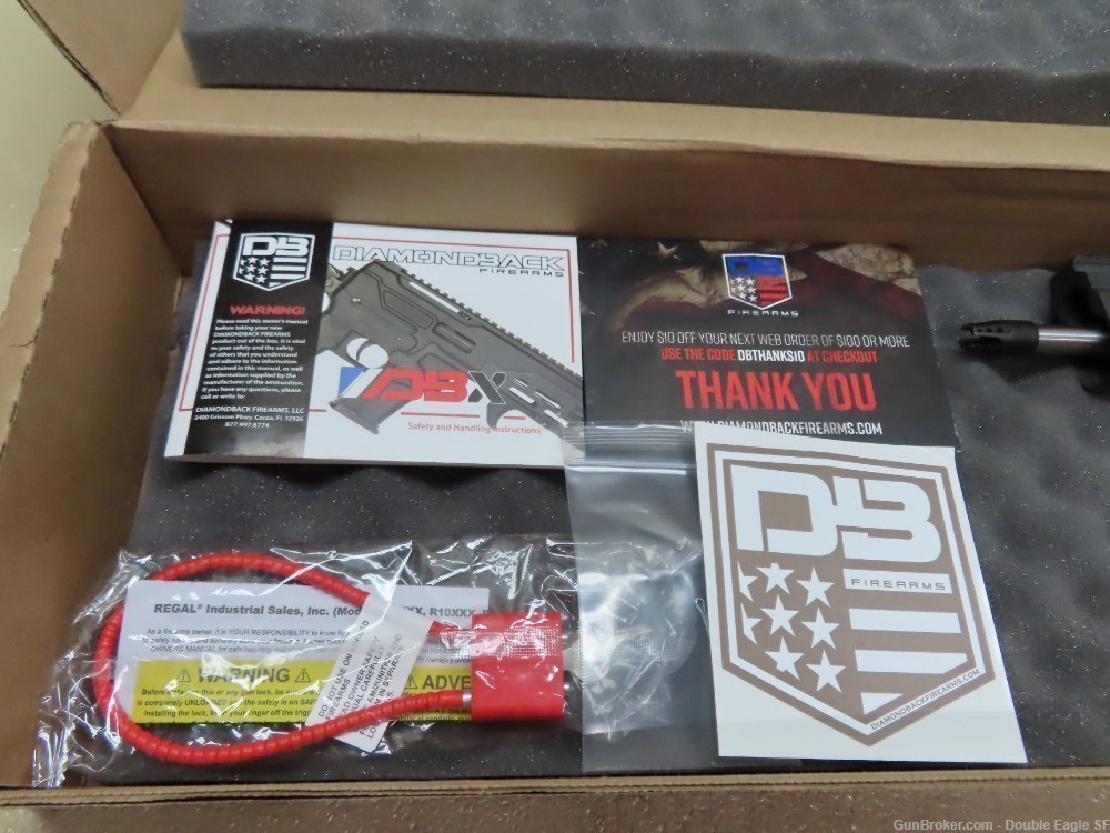 Diamondback DBX57 5.7x28 Pistol CFDG Dark Grey  LAST ONE  Brand NEW !  -img-3