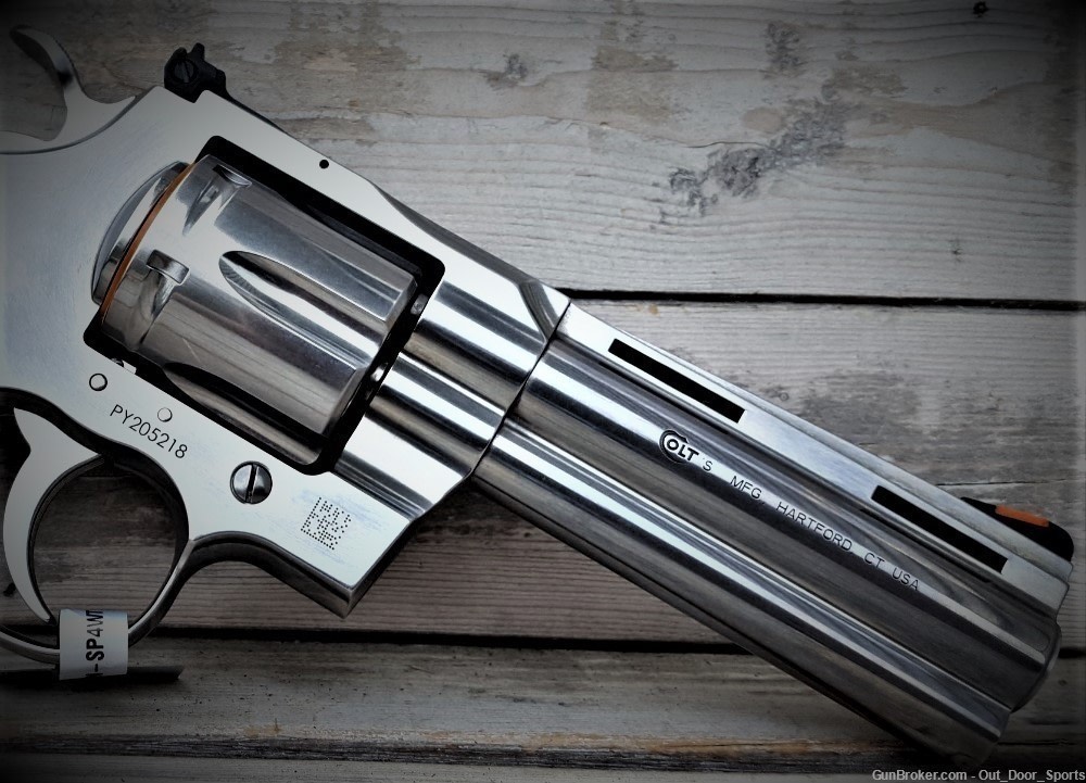 Colt Python  4.25" Barrel 6 Rounds Walnut Grips /EZ PAY $90-img-4