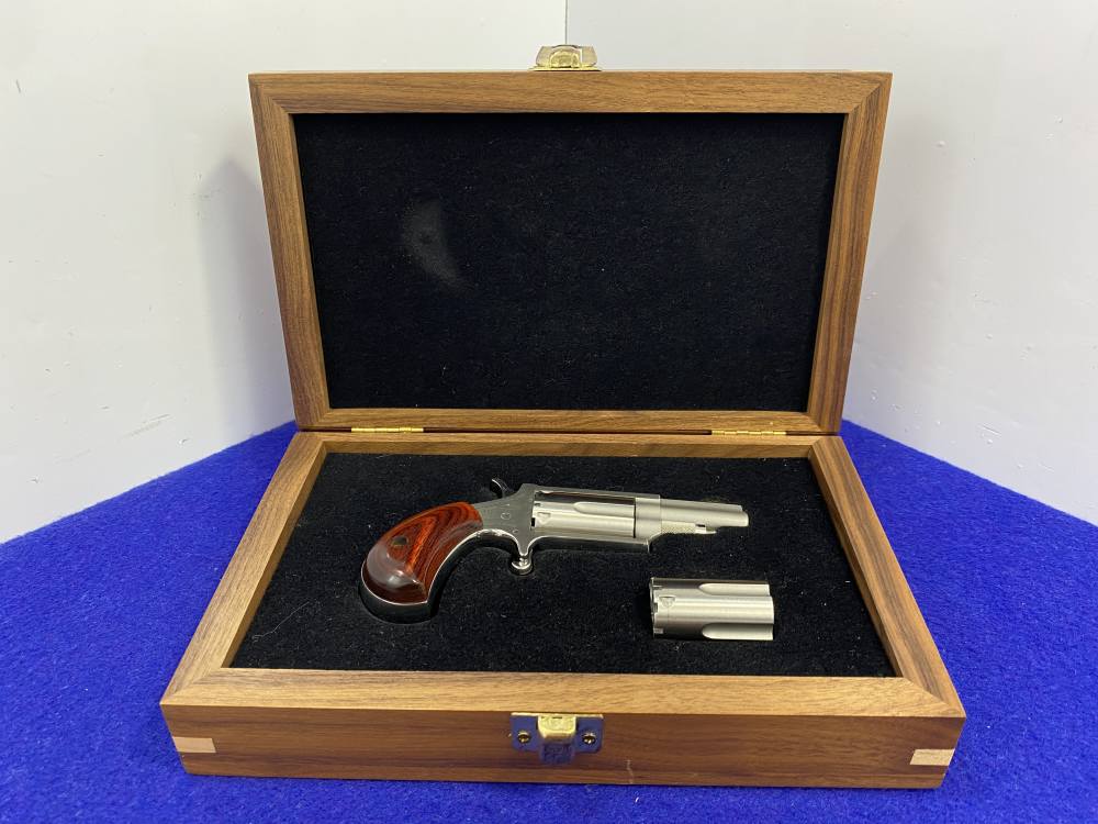 North American Arms NAA-22M .22Mag 1.63" Stainless*PERFECT POCKET REVOLVER*-img-4