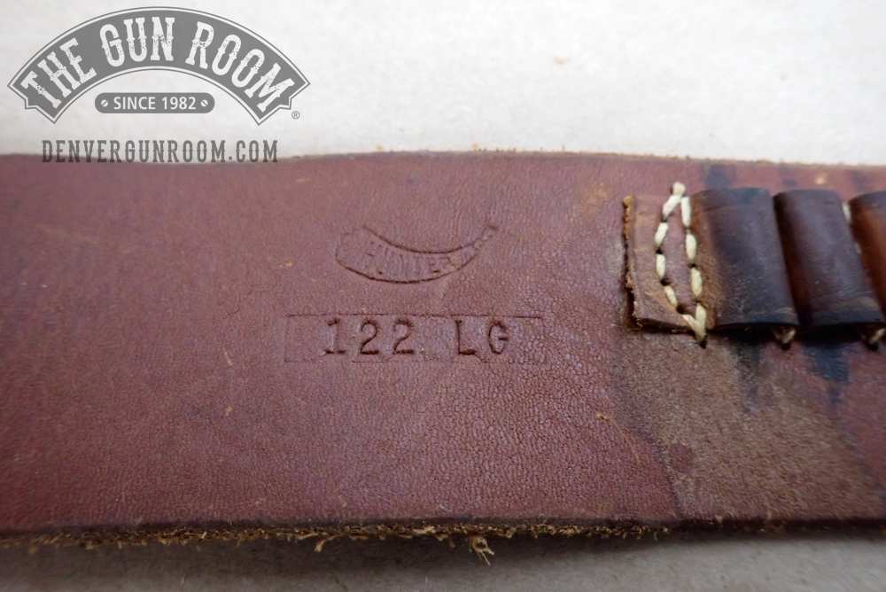 Hunter cartridge belt and holster, 122 LG with 1100G52-img-1