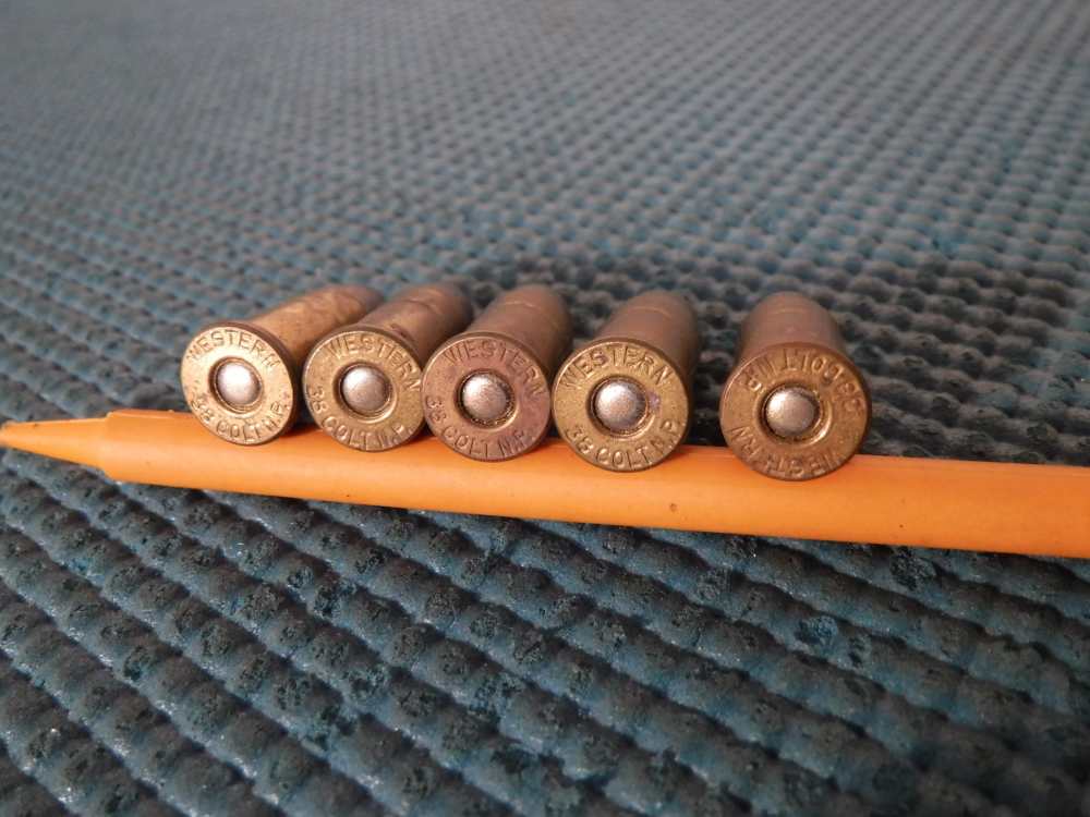 Western Cartridge Co. 38 Colt N.P. Lead Flat Nose Cartridges 5 Pack-img-2