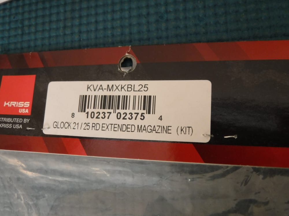 Kriss MagEx Extension Kit Glock 21 45ACP Magazine 25RD-img-2