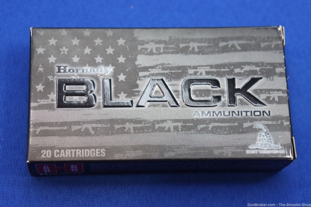 Hornady BLACK 300 Blackout Rifle Ammunition 200RD Ammo 208GR AMAX 80891 BLK-img-3