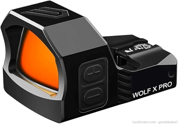 Cyelee WOLF X PRO, Red 2 MOA Dot & 26 MOA Circle, For RMR/407C/507C Footpri-img-0