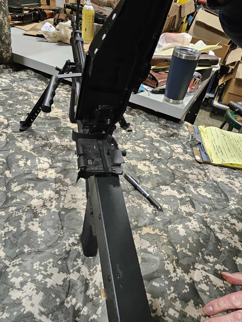 M60E3 Dummy Gun- Some Original Parts! M60 M-60-img-9
