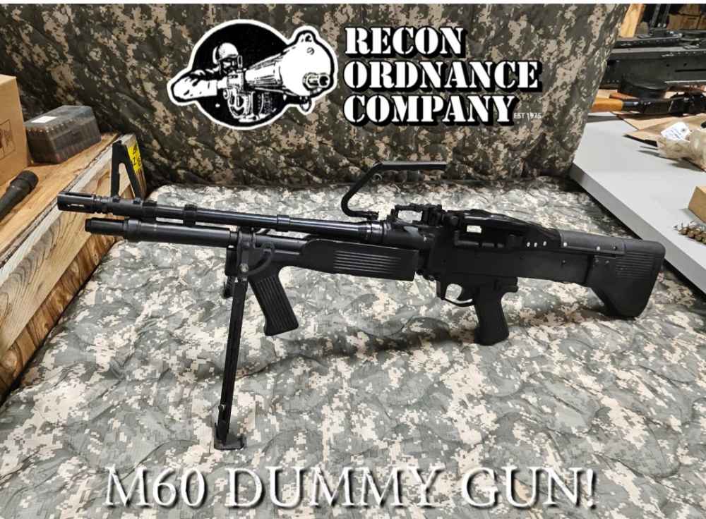 M60E3 Dummy Gun- Some Original Parts! M60 M-60-img-0