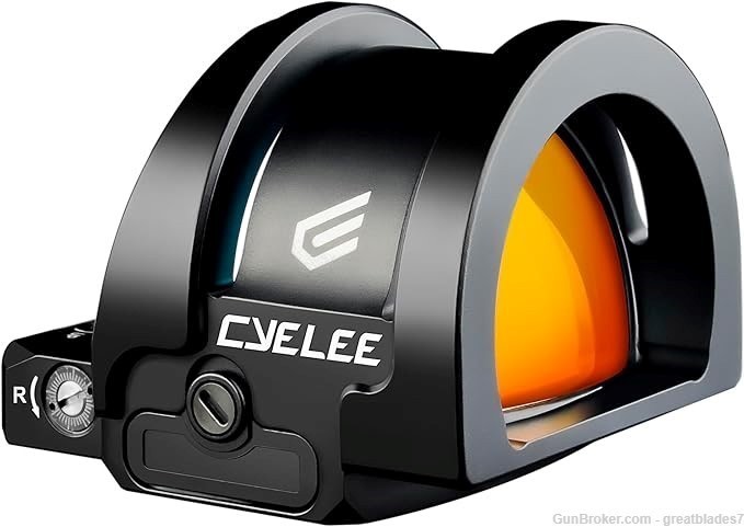 Cyelee Bull X PRO, Red 2 MOA Dot & 26 MOA Circle, For RMR/407C/507C Footpri-img-2