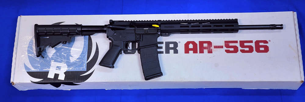 RUGER AR-556 5.56 NATO 16/1" VORTEX RED DOT INCL. - EXCELLENT-img-1
