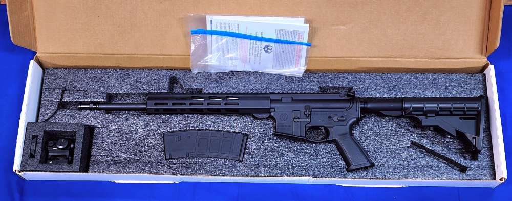 RUGER AR-556 5.56 NATO 16/1" VORTEX RED DOT INCL. - EXCELLENT-img-0